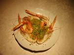 Tagliolini imperiali agli scampi e gamberoni