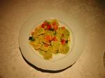 Ravioli allerbette di campo al rag&ugrave; ortolano